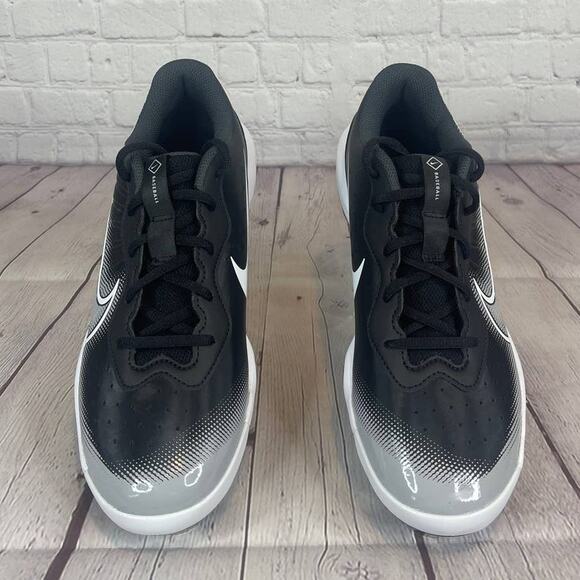 Nike Alpha Huarache Varsity 4 Low Baseball Metal Cleats Mens Size 7 (DJ6516-010) - Picture 7 of 11